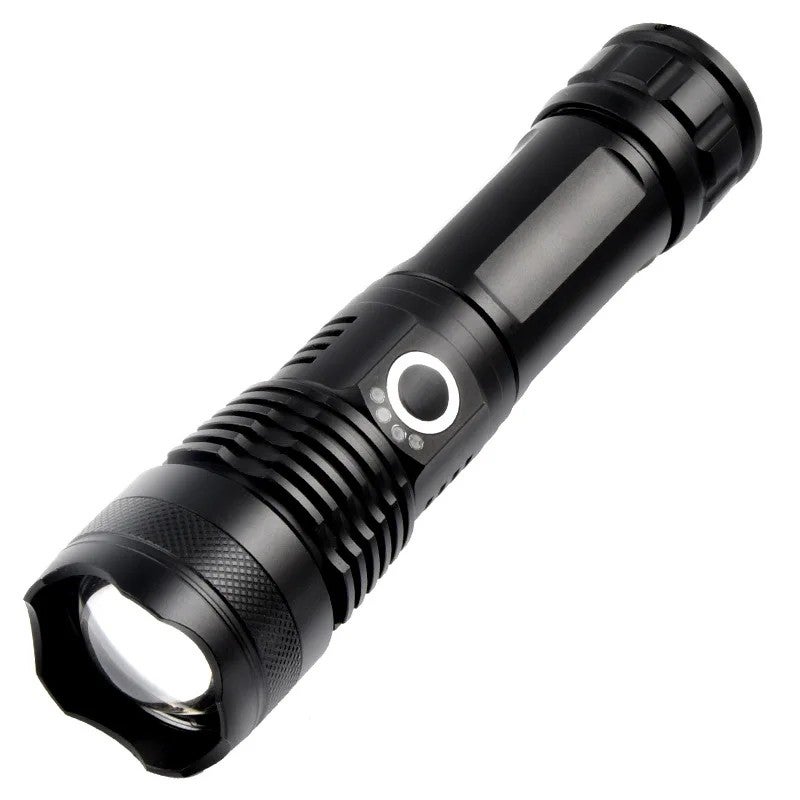 Bluejw Handheld Waterproof Flashlight, Portable Rechargeable LED Flashlight - Powerful Handheld Flashlights for Emergency, Outdoors - Image 1